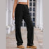 'Lucia' Baggy Wide Leg Cargo Pants - Celes Fashion